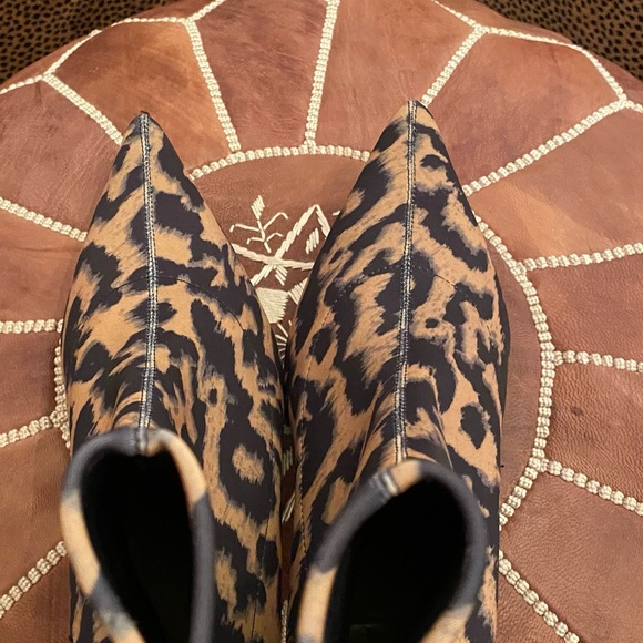 🌟Schulz Leopard 🐆 Booties Mini heel 8 - Picture 3 of 16